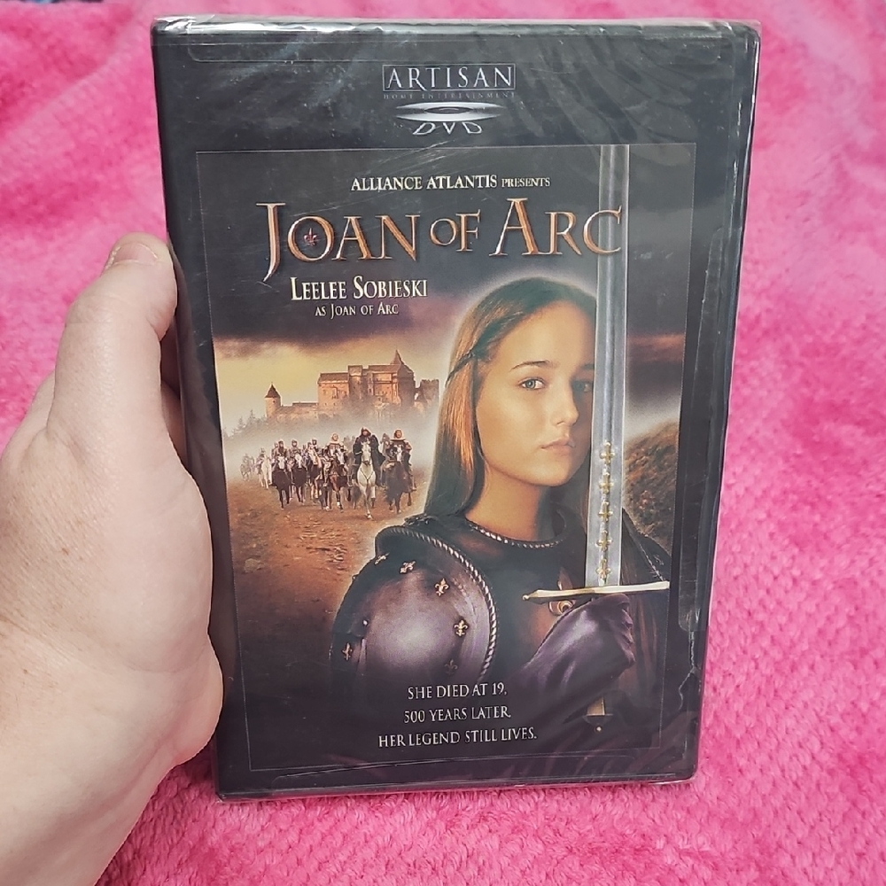 Artisan Joan of Arc DVD with Purple and Silver Cover